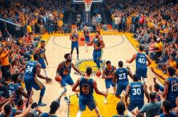 开云体育官网登入-NBA西部决赛：勇士队大胜全面实力展示，西部决赛勇士vs火箭